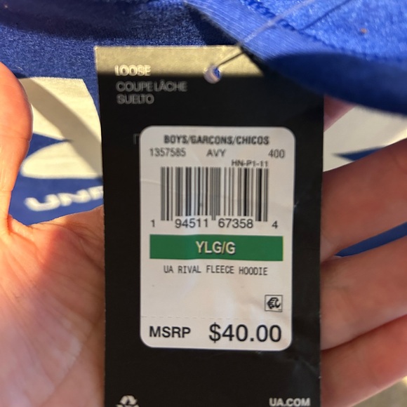 Boys Hurley Hoodie - Picture 3 of 3